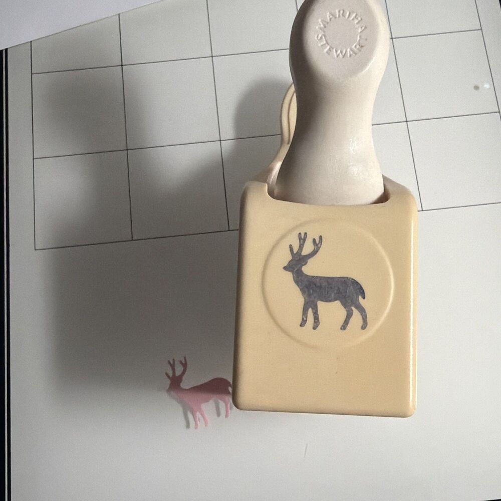 Martha Stewart DEER Craft Punch Such a cute little Bambi!
